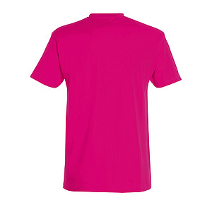 MENS ROUND NECK T-SHIRT IMPERIAL, FUCHSIA, S