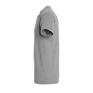MENS ROUND NECK T-SHIRT IMPERIAL, GREY MELANGE, 3XL
