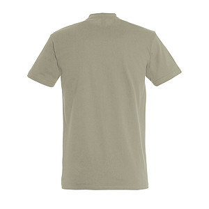 MENS ROUND NECK T-SHIRT IMPERIAL, KAKI, L