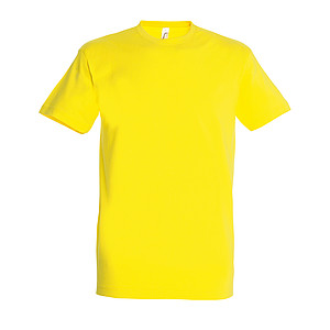 MENS ROUND NECK T-SHIRT IMPERIAL, LEMON, L