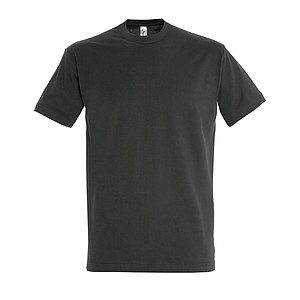 MENS ROUND NECK T-SHIRT IMPERIAL, MOUSE GREY, 3XL