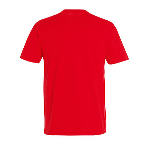 MENS ROUND NECK T-SHIRT IMPERIAL, RED, XS