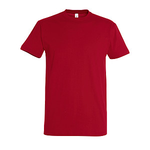 MENS ROUND NECK T-SHIRT IMPERIAL, TANGO RED, L