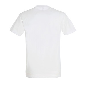 MENS ROUND NECK T-SHIRT IMPERIAL, WHITE, 3XL