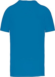 Mens sports T-shirt KARIBAN 130gr, aqua blue, XL