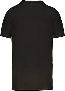 Mens sports T-shirt KARIBAN 130gr, black, 2XL