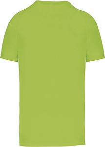 Mens sports T-shirt KARIBAN 130gr, lime, 2XL