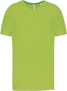 Mens sports T-shirt KARIBAN 130gr, lime, XL