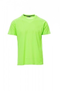 Mens sports T-shirt PAYPER RUNNER, fluo green, S