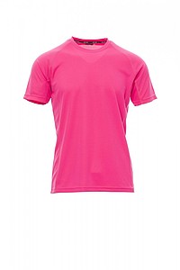 Mens sports T-shirt PAYPER RUNNER, fluo pink, S