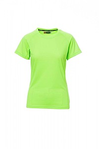 Mens sports T-shirt PAYPER RUNNER LADY, fluo green, L