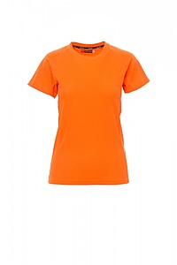Mens sports T-shirt PAYPER RUNNER LADY, fluo orange, M