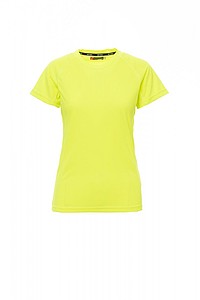 Mens sports T-shirt PAYPER RUNNER LADY yellow, S