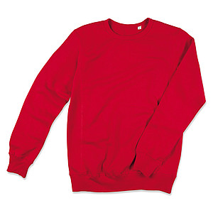 Mens sweatshirt STEDMAN SELECT crimson red S
