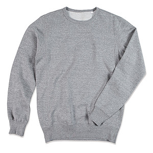 Mens sweatshirt STEDMAN SELECT grey heather S