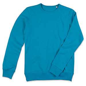 Mens sweatshirt STEDMAN SELECT hawai blue S