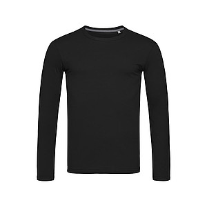 Mens T-shirt STEDMAN CLIVE LONG SLEEVE, black, L