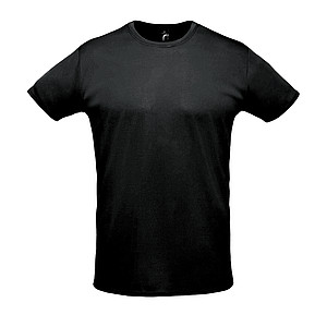 MENS ZIP HOODIE SPRINT, BLACK, 3XL
