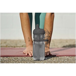 Mepal 600 ml sport bottle with flip lid, solid black