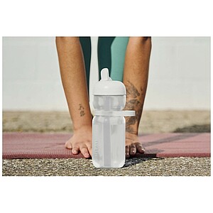 Mepal 600 ml sport bottle with flip lid, white