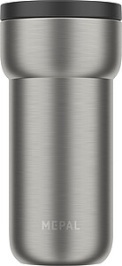 Mepal Ellipse 375 ml insulated stainless steel mug, solid black