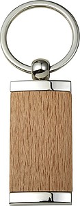 Metal and wooden key holder