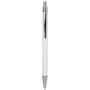 Metal ballpen with rubber coating and touch function