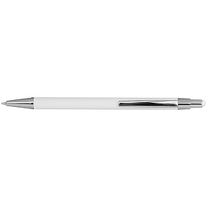 Metal ballpen with rubber coating and touch function