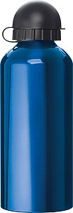 Metal drinking bottle, blue