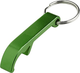 Metal key holder/bottle opener