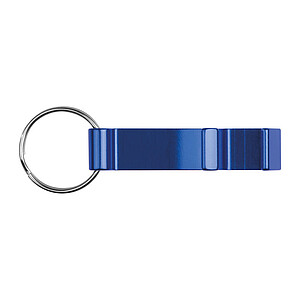 Metal Keyring with Bottle- and Canopener