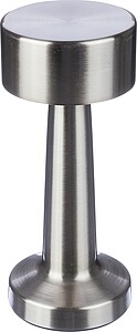 Metal tablelight, silver