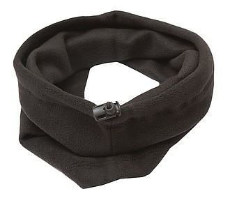 Micro fleece neckwarmer PAYPER OSLO, black