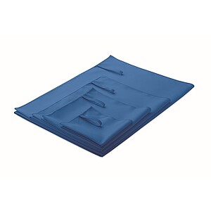 Microfibre towel, blue