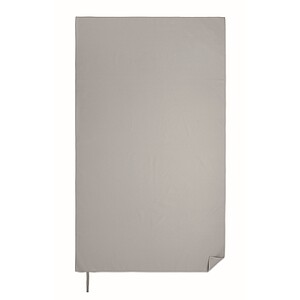 Microfibre towel, grey