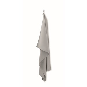 Microfibre towel, grey