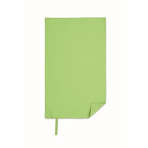 Microfibre towel, lime