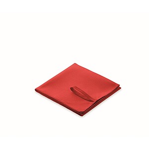 Microfibre towel, red