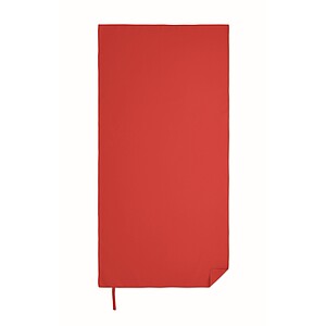 Microfibre towel, red