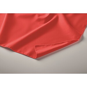 Microfibre towel, red