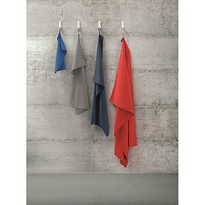 Microfibre towel, red