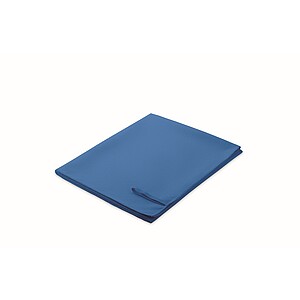 Microfibre towel, royal blue