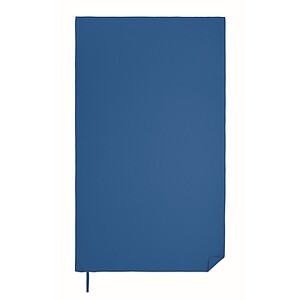 Microfibre towel, royal blue