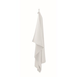 Microfibre towel, white