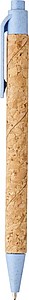 Midar cork and wheat straw ballpoint pen