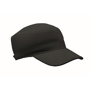 Military cap 260 gr/m2, black