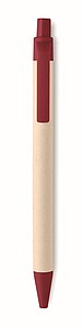 Milk carton paper ball pen