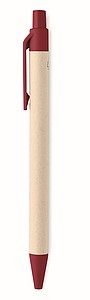 Milk carton paper ball pen