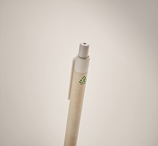 Milk carton paper ball pen