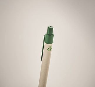 Milk carton paper ball pen